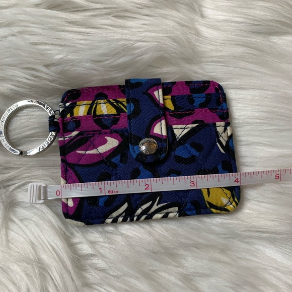 VERA BRADLEY AFRICAN VIOLET PURSE - Picture 12 of 13